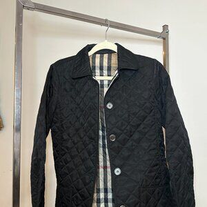 Burberry Quilted Jacket, Black, size 14Y / XS